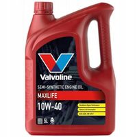 VALVOLINE Maxlife 10w40 5L - półsyntetyczny olej silnikowy