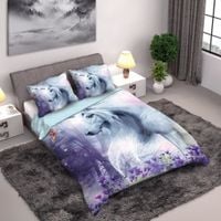 Ekskluzywna Pościel Z Perkalu 160X200 Jednorożec