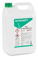 Płyn do dezynfekcji rąk Nitrosept 5l produkt polski KGHM 80% obj. alkoholu