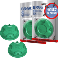 BROS Mrówex Pułapka Karmnik z Żelem na Mrówki Ogrodowe Zwalcza Gniazdo 2szt