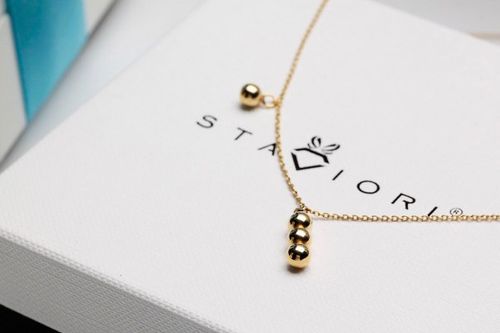 Złoty naszyjnik NZC4997 na Arena.pl