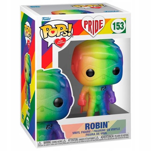 Funko POP! DC Comics Pride 2022 Robin rainbow 153 na Arena.pl