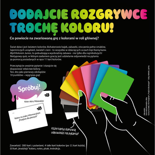Myśl Kolorem Colour Brain Junior, gra towarzyska Trefl na Arena.pl