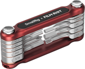 Smallrig4813 Składany zestaw kluczy multitool 10-w-1, czerwony