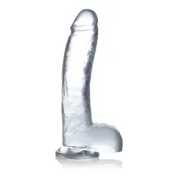 curve toys model crystal z anatomiczną podstawą 25,5 cm przezroczysty