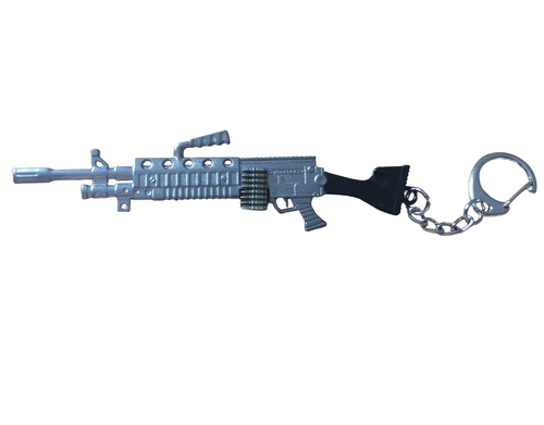 Breloczek Metalowy KARABIN Maszynowy SAW Wojsko Maszynówka Squid Game Guner na Arena.pl