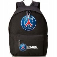 Plecak Szkolny Czarny PARIS SAINT-GERMAIN Kluby Piłkarskie Piłkarze Wzory