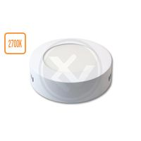 Panel LED natynkowy okrągły Proma 6W 2700K