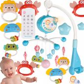 KARUZELKA KARUZELA NAD ŁÓŻECZKO DZIECIĘCA POZYTYWKA PROJEKTOR PILOT TIMER