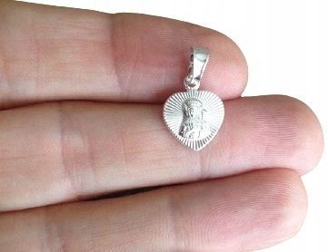 Łańcuszek Srebrny Komunijny Medalik KOMUNIA Komplet (na PREZENT / Chrzest ) na Arena.pl