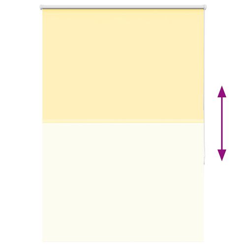 Roleta zaciemniająca Żółta 105x175 cm Szerokość tkaniny 100,7cm na Arena.pl