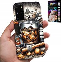 ETUI DO SAMSUNG GALAXY S20 PLUS - WHISKY CYGARO WZORY DLA MĘŻCZYZN PLECKI