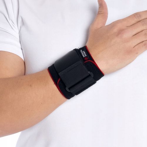 Stabilizator Nadgarstka Opaska Usztywniająca Nadgarstek na Rzep MSupport na Arena.pl