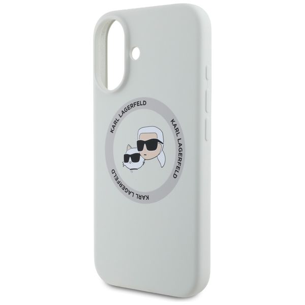 Etui Karl Lagerfeld do iPhone 16, Beżowy, MagSafe zdjęcie 6