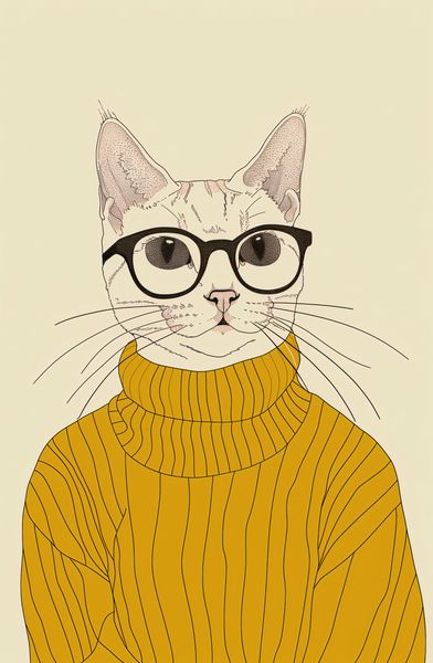 Plakat 53x81cm Intelektualista zdjęcie 1