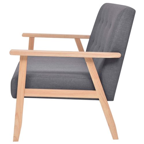 2-osobowa sofa materiałowa, ciemnoszara na Arena.pl