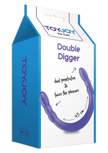 double digger 45 cm dong purple na Arena.pl