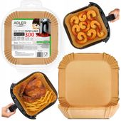 WKŁAD PAPIEROWY PAPIER DO FRYTKOWNICY BEZTŁUSZCZOWEJ AIR FRYER 20cm