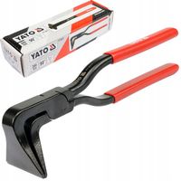 YATO KLESZCZE DO GIĘCIA BLACH CĘGI SZCZYPCE DEKARSKIE ODGIĘTE 90°