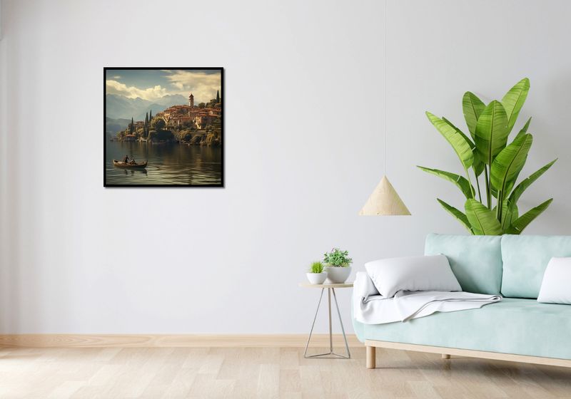 Plakat 70x70cm Spokojna Nostalgia zdjęcie 4