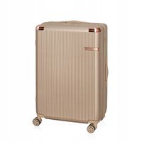 BETLEWSKI Walizka Podróżna duża pojemna na wakacje na kółkach zamek szyfr