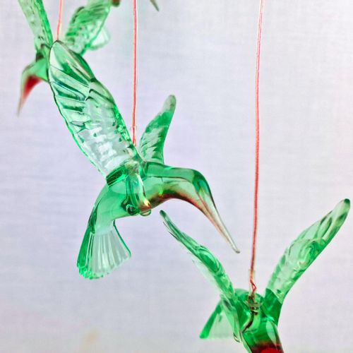 LAMPKI GIRLANDA LED KOLIBRY SOLARNE DO OGRODU na Arena.pl