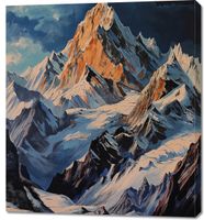 Obraz 90x100cm Górki Majestat Chwil