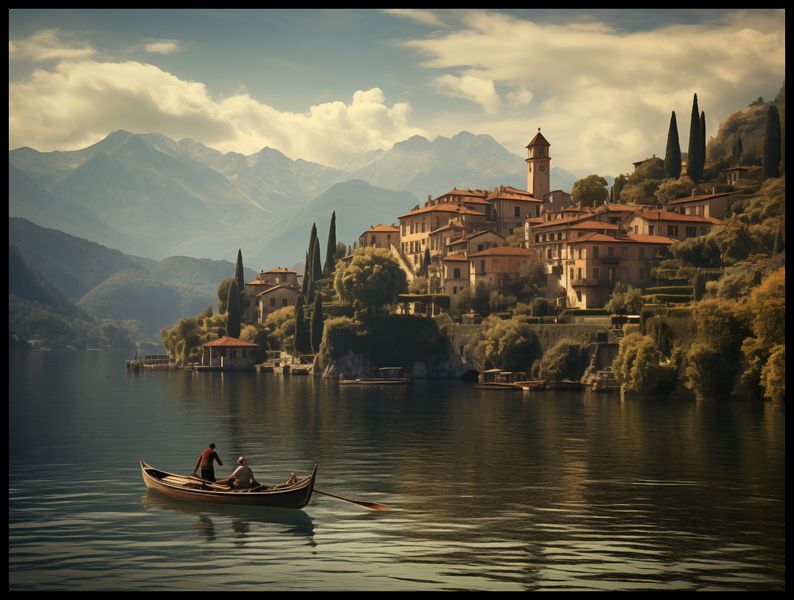 Plakat 100x75cm Spokojna Nostalgia zdjęcie 2