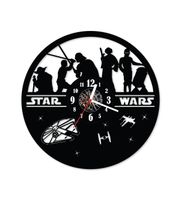 Zegar ścienny z płyty winylowej 318.13 Star Wars