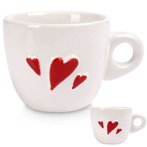 Kubek do espresso ceramiczna SERCE 80 ml na Arena.pl