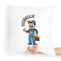 Poduszka Prezent Dla Hydraulika Najlepszy Prezent Z Nadrukiem Ze Zdjęciem