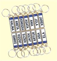 brelok imiona damskie metal 10szt. | 5872