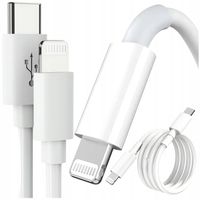 KABEL USB-C LIGHTNING PD 20W 3A DO IPHONE 13 11 APPLE 1M SZYBKIE ŁADOWANIE
