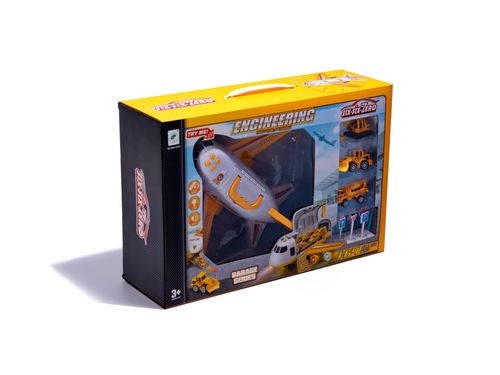 Transporter samolot + 3 auta pojazdy budowlane na Arena.pl