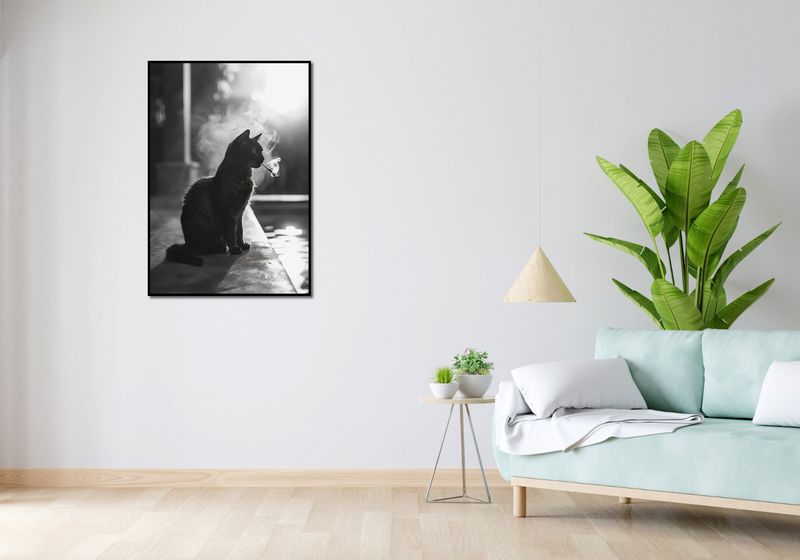 Plakat 68x98cm Kocia Przerwa zdjęcie 4