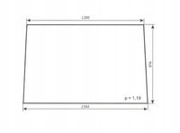 szyba przednia - przód ciągnika Zetor 5011 6011 6045 7011 7045 69117950