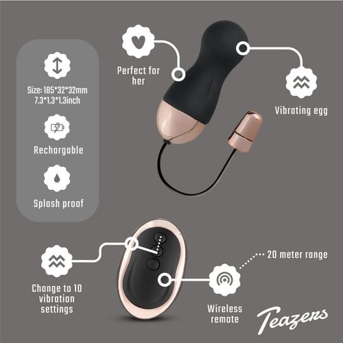 teazers vibrating egg with remote control na Arena.pl