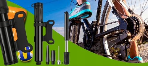 MINI POMPKA ROWEROWA RĘCZNA ALUMINIOWA KOMPAKTOWA DO ROWERU HULAJNOGI 7 BAR na Arena.pl