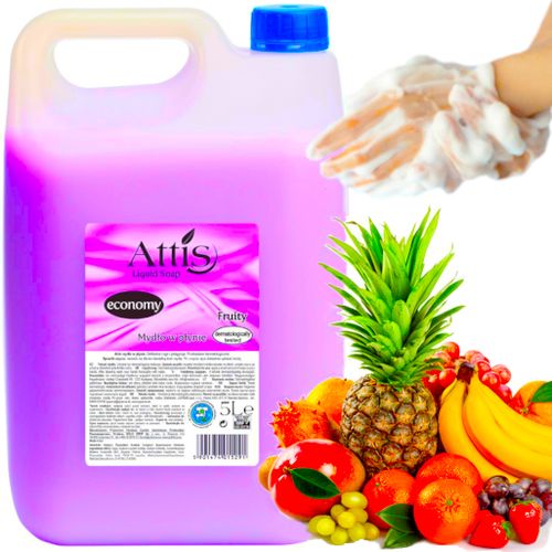 Mydło w Płynie ATTIS 5l GOLD DROP Owocowe FRUITY na Arena.pl