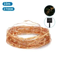 Lampki choinkowe ozdobne  LED Solar 2700K