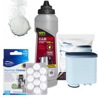 Zestaw do czyszczenia ekspresu Saeco Philips Odkamieniacz Tabletki Filtr
