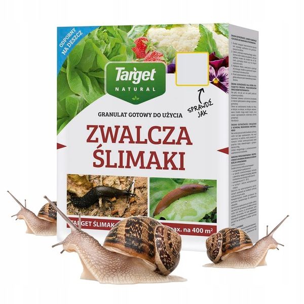 TARGET FERRAMOL ŚLIMAK CONTROL GRANULAT ZWALCZA ŚLIMAKI 1KG NA 400M2 zdjęcie 1