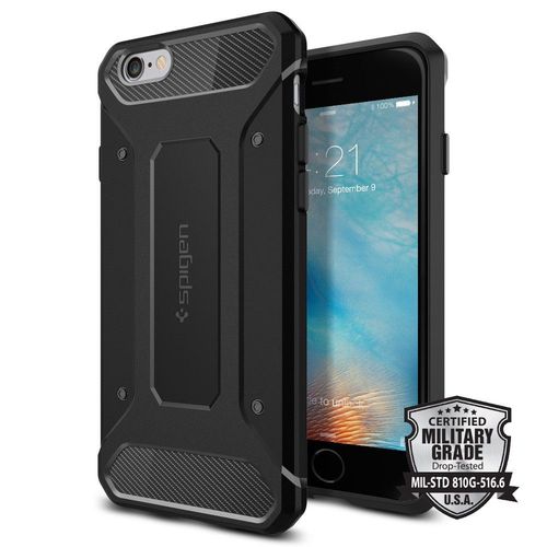 SPIGEN RUGGED ARMOR IPHONE 6/6S (4.7) BLACK na Arena.pl