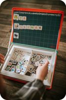 Układanka Magnetyczna Janod Polski Alfabet Nauka Prezent dla Dzieci 3 lata+