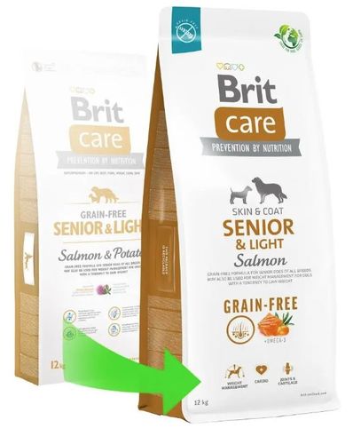 BRIT CARE Senior & Light Salmon 12kg na Arena.pl