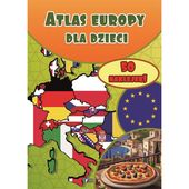 Atlas Europy dla Dzieci. Mapa Ciekawostki o Europie 32 Strony + 50 Naklejek