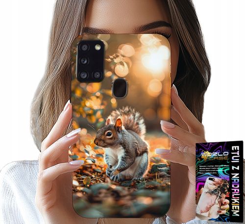 ETUI DO SAMSUNG GALAXY A21s - SŁODKA WIEWIÓRKA, CASE Z WŁASNYM MOTYWEM na Arena.pl