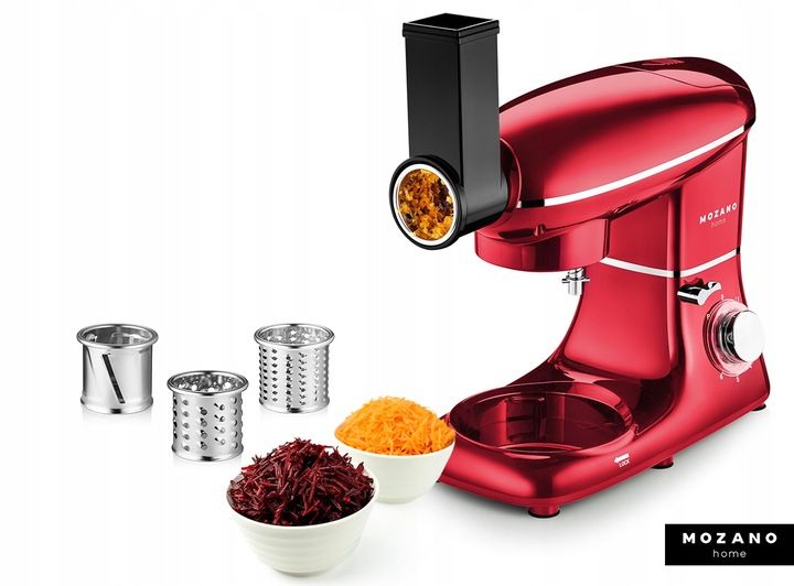 ROBOT KUCHENNY PLANETARNY MIKSER BLENDER MISA 6,2L DUŻY ZESTAW 6w1 PRZEPISY zdjęcie 5