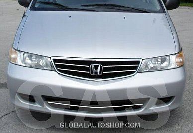 Honda Odyssey - Chromowane Listwy Grill Chrom Atrapy Zderzaka Tuning zdjęcie 3