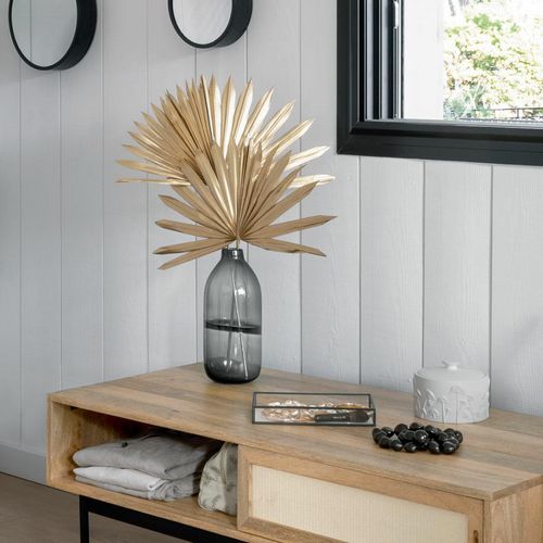 Wazon Line szklany 30cm amber na Arena.pl